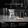 Shangqi V60 Pour-over Coffee Set with Electric Grinder