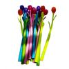 1Pcs/Lote Bolígrafos de Gel de Flores Decoloradas Rosa Tulipán 0.5Mm Tinta de Gel Negra Escritura Bolígrafo Neutro Papelería para Estudiantes Regalo de San Valentín