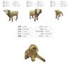 Farm Animal Pvc Sheep Model Kit With Static Lamb And Ewe For Diorama And Hobby Use