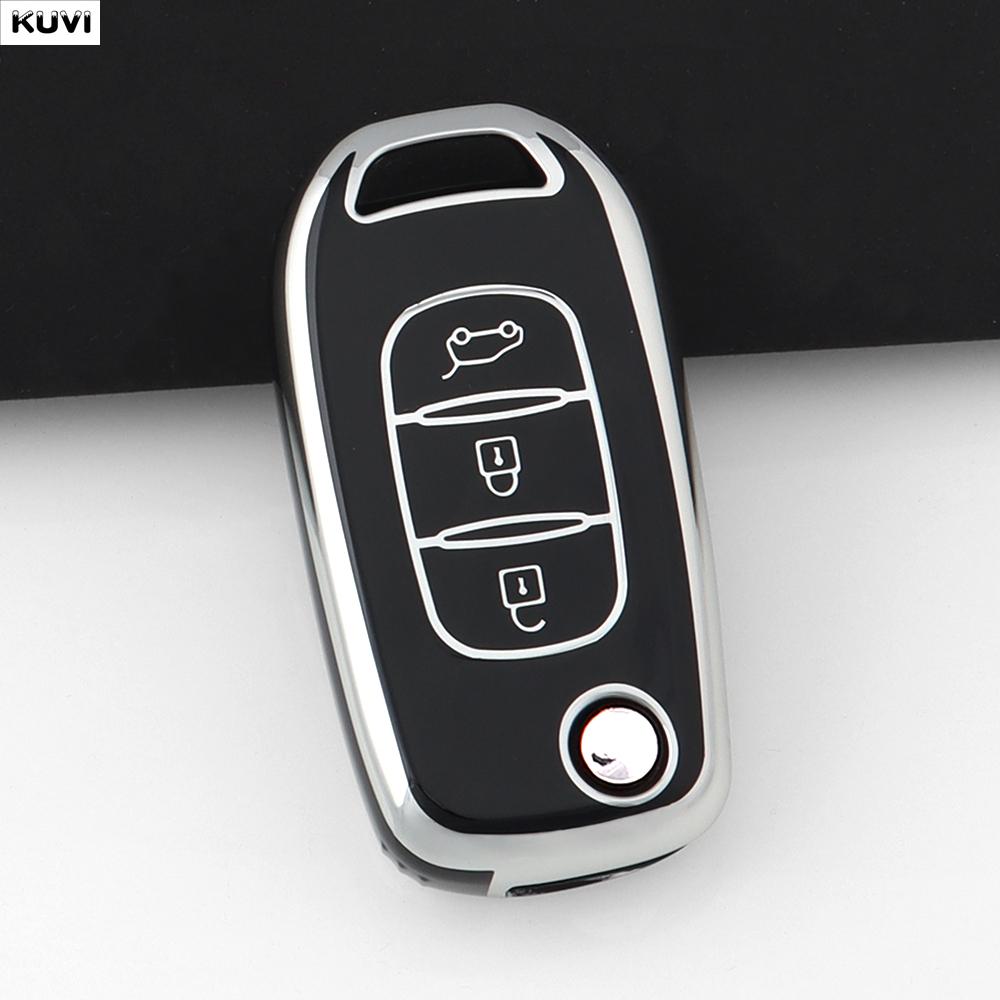 TPU Autoschlüsselhülle Abdeckung Schale Fob Für Renault Kwid Kadjar Captur Megane Sandero Stepway Logan Clio 5 Arkana