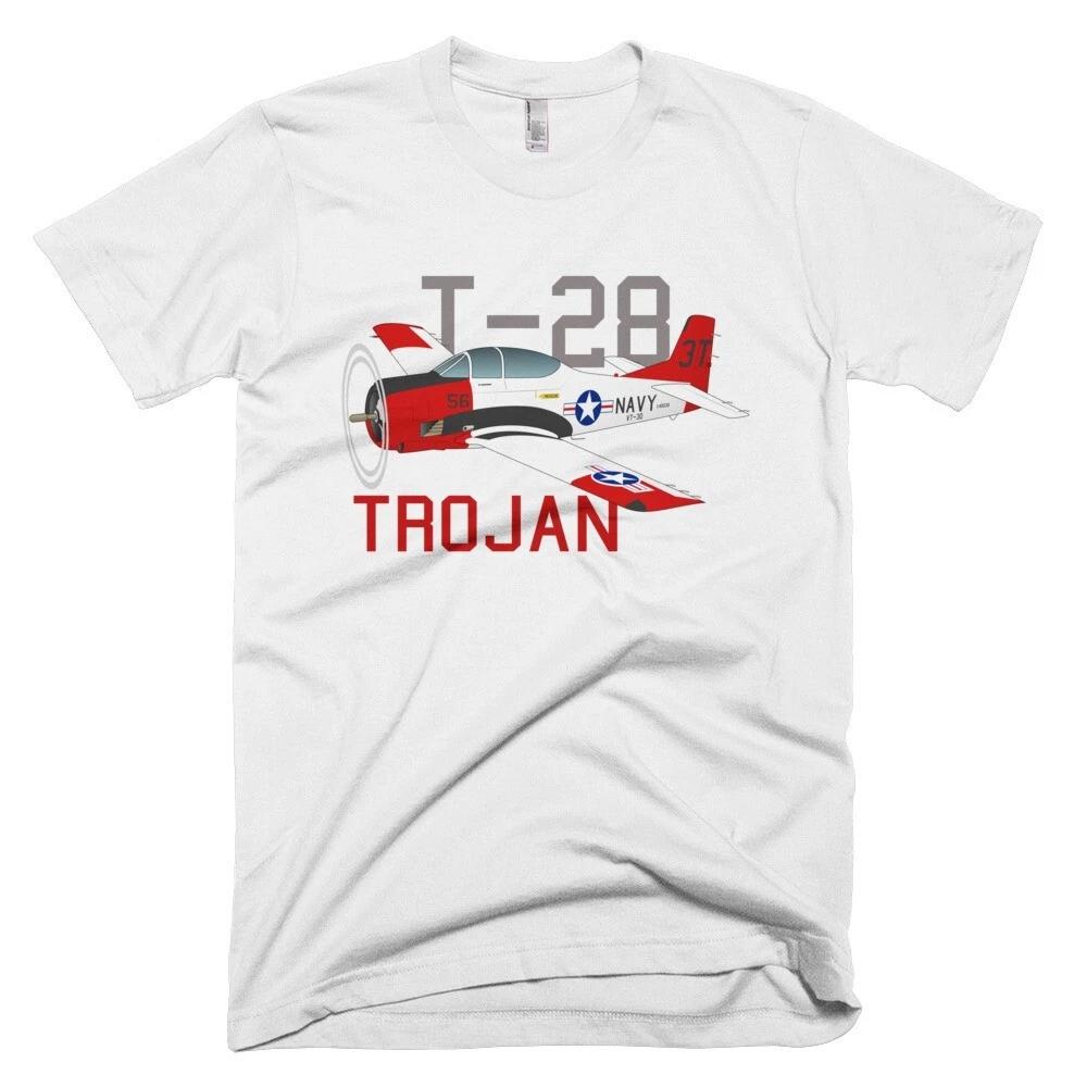 

North American T-28 Trojan Airplane T-shirt- Personalized with N# XL