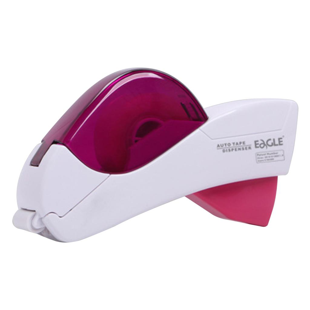 Automatisk tejphållare för inslagning av presenter Bärbar handhållen förpackningstejpkniv Med 1 rulle gratis tejp Kontorstillbehör