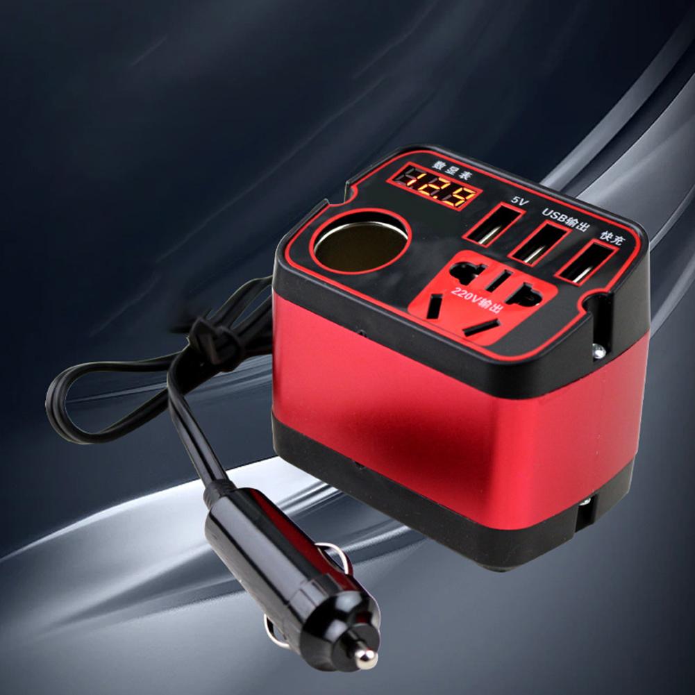 Easily Convert Car Battery with Compact 12V To AC Inverter Adapter