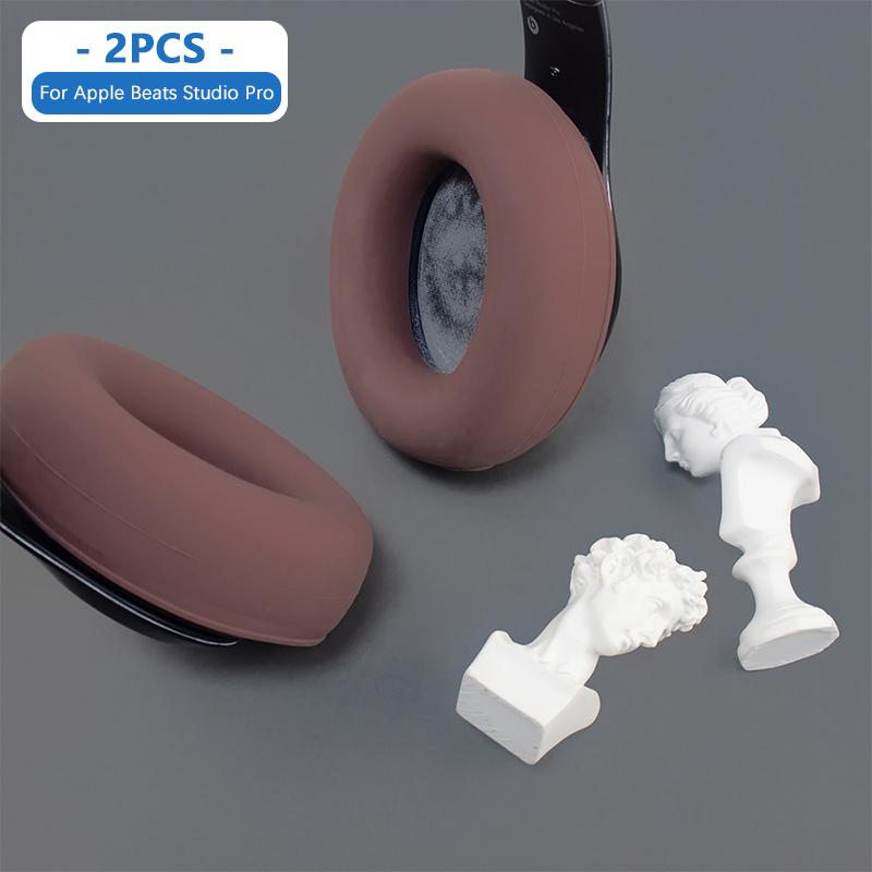 1 Paio di Copri Padiglioni Impermeabili per Cuffie Per Beats Studio Pro Morbido Gel di Silice Custodia Protettiva Resistente allo Sporco Antipolvere