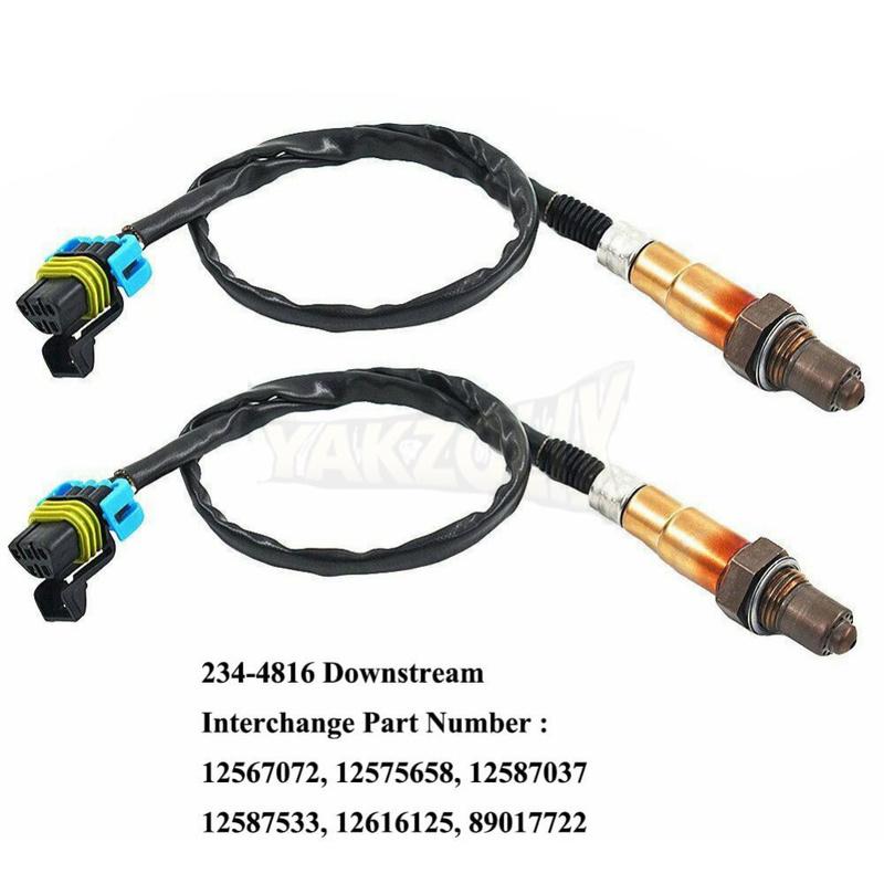 For Buick Enclave LaCrosse Chevrolet Traverse GMC Acadia Saturn Outlook Up Downstream Lambda O2 Oxygen Sensor 234-4815 234-4816