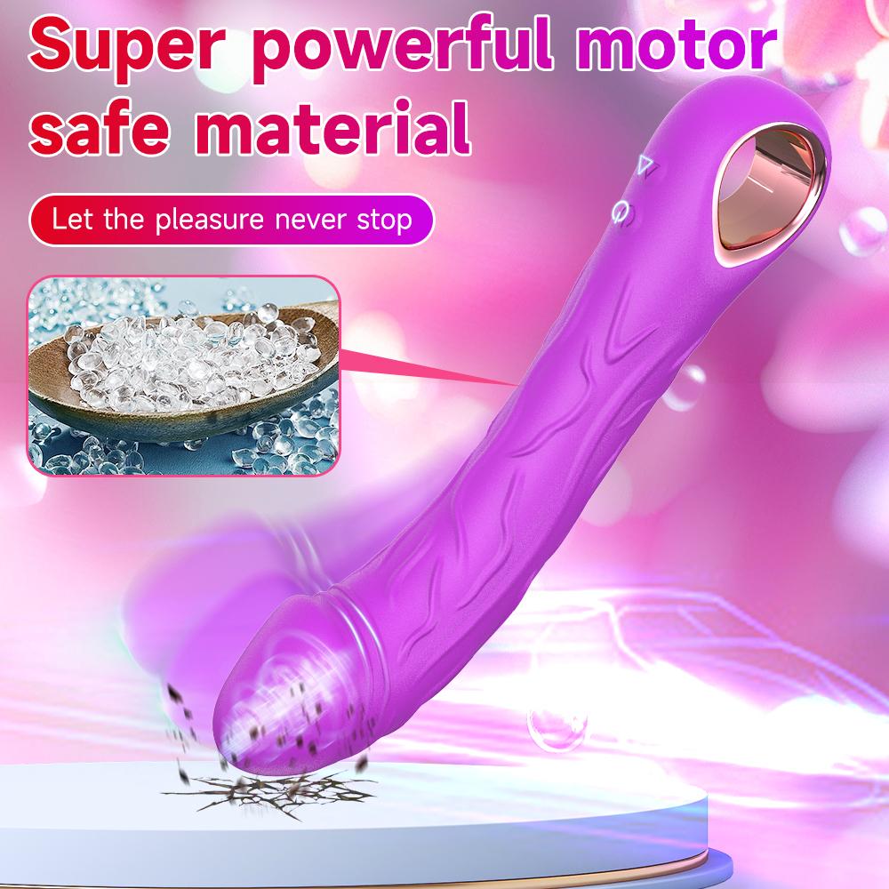 Dildo Vibrator for Women Vagina Clit Nipple Massager Realistic Penis G-spot Clitoral Stimulator Erotic Sex Toys for Couple