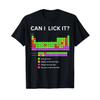 Funny Can I Lick ItAdult Tshirt Gift Periodic Table Graphic TShirt 100 Cotton Crew Neck Tee with Humorous Chemistry Design