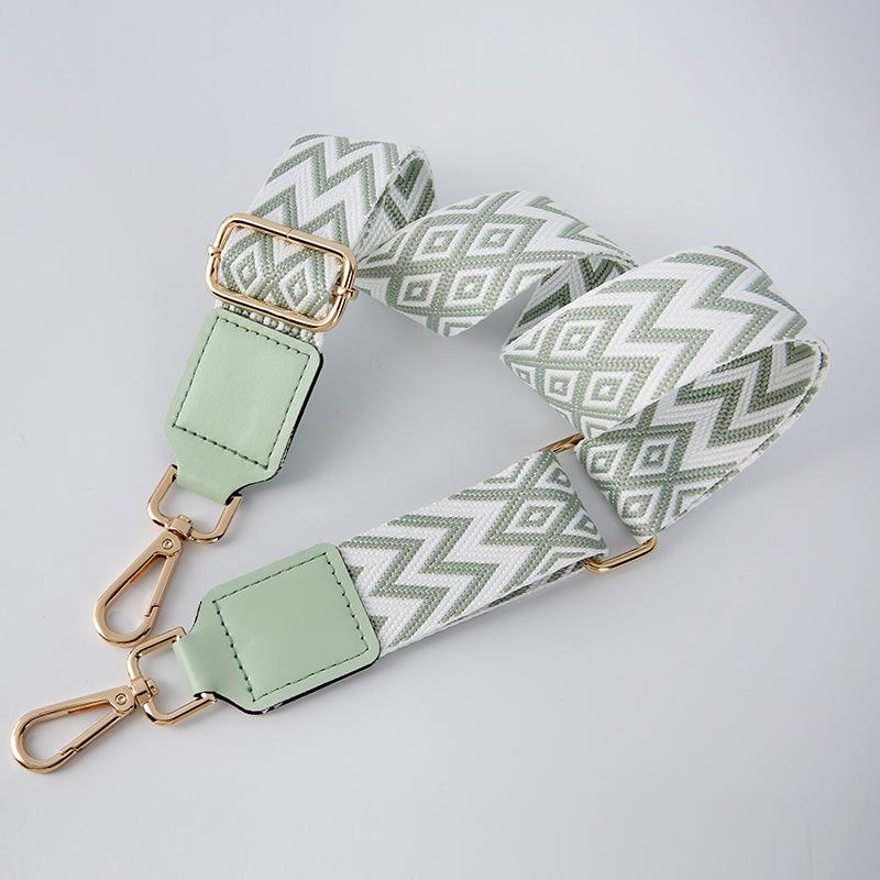New Bag Shoulder Strap PU Leather Accessories Versatile Multi-color Woven Shoulder Crossbody Fashion Bag Strap Bag Accessories