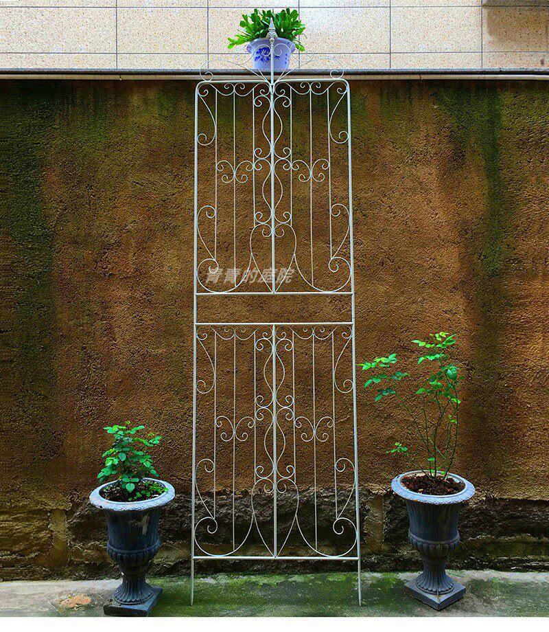 European Wrought Iron Rose Trellis Stand for Outdoor Climbing Plants Medium