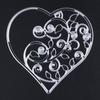 Metal Hollow Love Heart Vine Cutting Die Scrapbook Album Paper Card Stencil