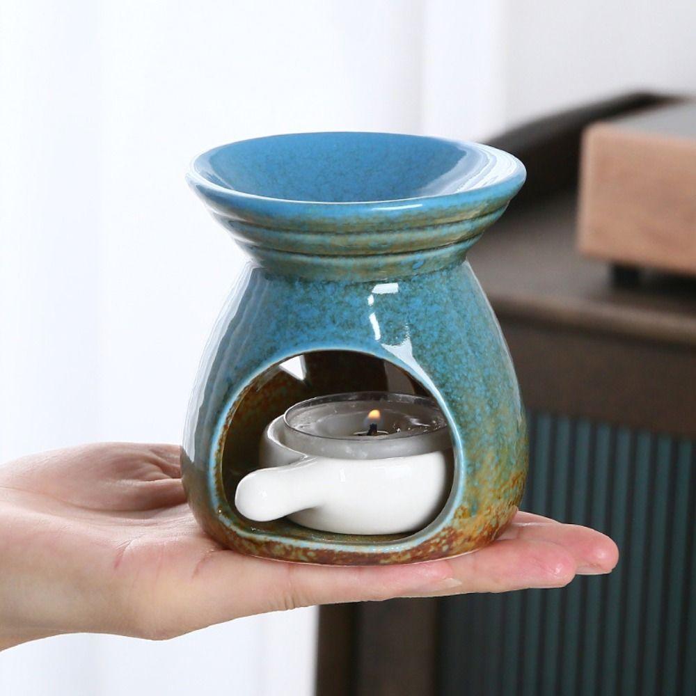 Fargerik Stjerne Måne Røkelsesbrenner Liten Aromalysholder Valentinsdag