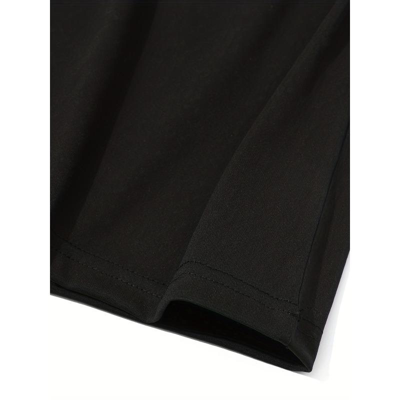 European sizes European and American Fashion Letter Print Men's Funny Personality Short-Sleeve T-Shirt