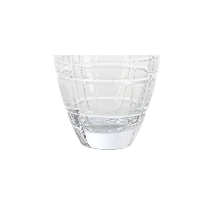 Vase en verre moderne - Home ESPRIT - Transparent - 11,5x11,5x28 cm - Multicolore