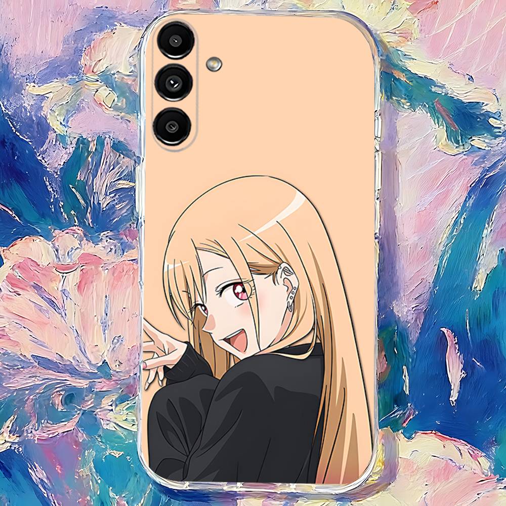 

M-Marin K-Kitagawa Clear Phone case suitable for Samsung S30,S25,S24,S23,S21,S22,S20,S10,5G,FE,lite,PIus,Ultra Transparent SamsungS20lite5G