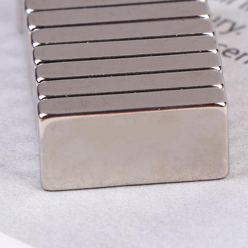 10 Stück Magnete in verschiedenen Größen Starker Neodym-Magnet N35 Ndfeb Permanentmagnetische Imanes Block Leistungsstarke Magnete Kühlschrank