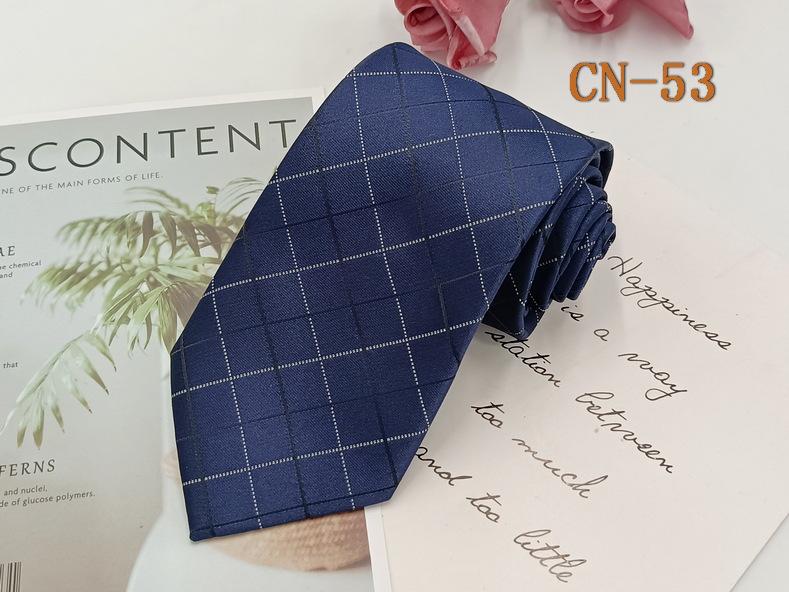 Herren Formell 8cm Schwarz Gestreifte Krawatte, Polyester-Seide, Jacquard Garngefärbt, Handgestrickt.