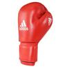 Adidas Aiba Zertifizierte Echte Leder Boxhandschuhe Rot 12oz