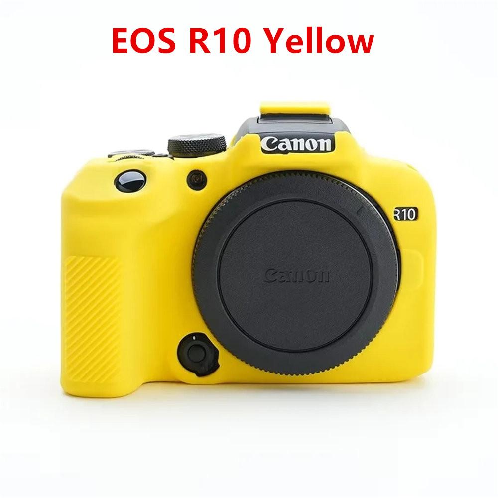 Soft Silicone Armor Camera Body Case For Canon EOS R10 R7 RP R6 R 7D 77D 600D 650D 700D Shockproof Cover