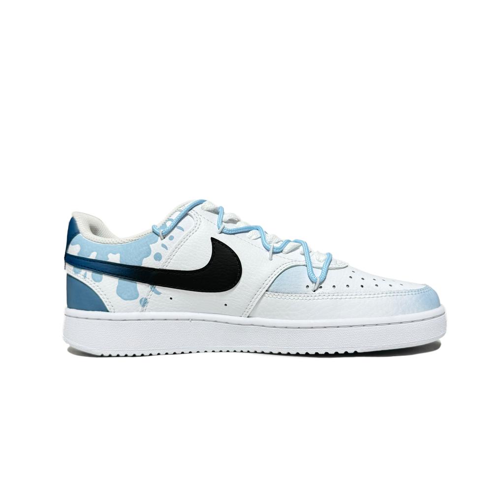 Nike Court Vision 1 Tylend Fairy Tale Abrasion Resistant Low top Skateboard Shoes Unisex Blue White CD5463-101(Team61-)