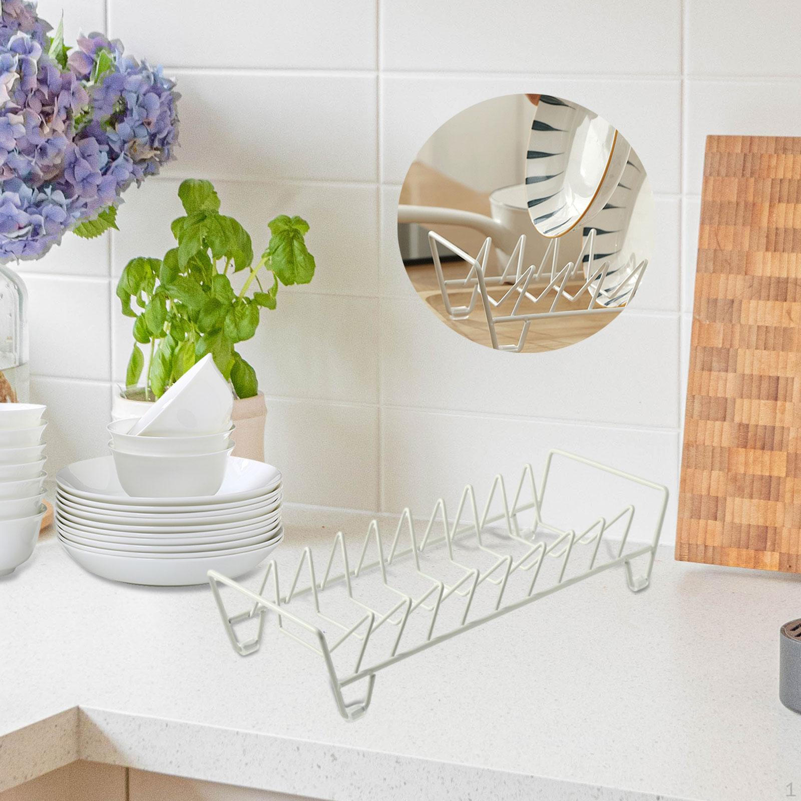 

Органайзер для хранения тарелок и мисок, многофункциональная переносная полка для экономии места 32.5cmx12.5cmx7.5cm