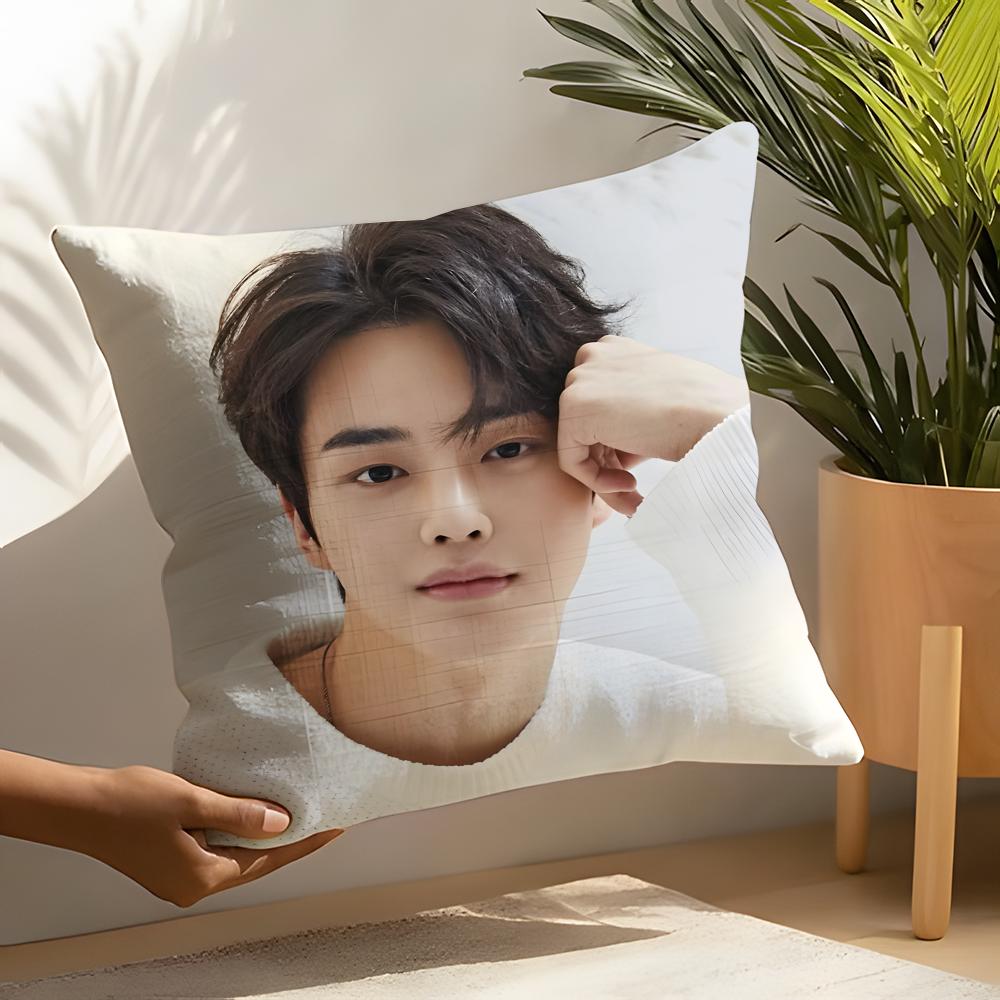 

Popular stars Ssong KkangS Pillow Case Home Living Room Decoration Linen Pillow Cases Cushion Cover 30X30cm
