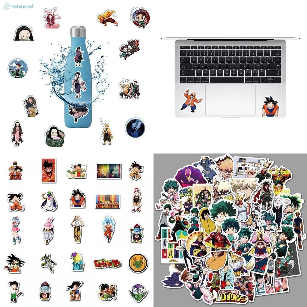 Jxz Anime Stickers "demon Slayer" And Other Popular Anime Characters Waterproof And Easy To Apply