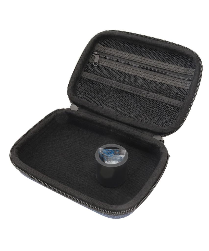 Debug EVA Material Earphone with Silicone Earphone Winder and Fits Custom and Conversion Fits M0 and Walkman [musashino LABEL] [Portable Mini] Case,