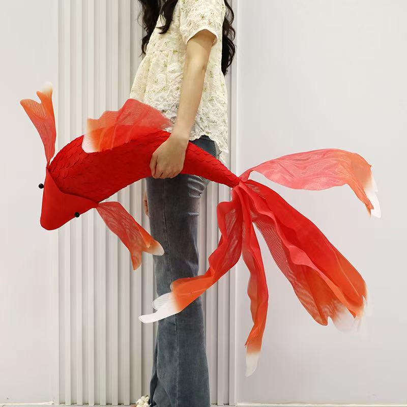 100cm Aqumotic EVA Handmade Koi Fish Scene Layout Party Decoration Shopping Mall Window Pendant Business Beauty Display Decor