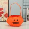 Ghost Halloween Candy Bag Cloth Pumpkin Candy Bag Portable Pumpkin Bag  Party