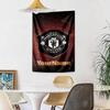 Manchester Custom Your Name Wall Decor Tapestry Art For Pet Memorial Birthdaywedding Party Backdrop Family Gift