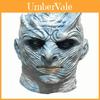 Atemberaubende Game of Thrones Weiße-Wanderer-Latexmaske für Kostümpartys des Nachtkönigs