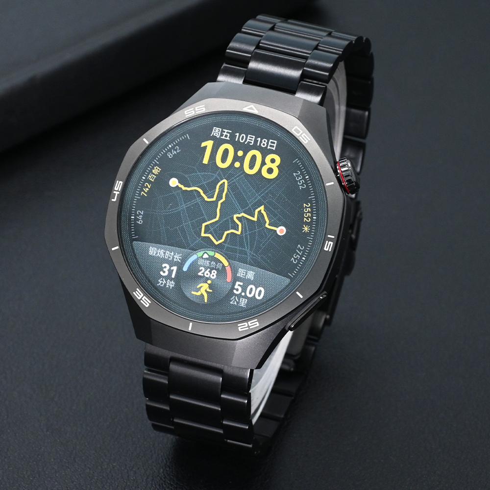 22mm Titanarmband für Huawei Watch GT5 Pro 46mm 4/4Pro Ultimate Luxus Metallarmband für Amazfit Balance Business Armband Correa