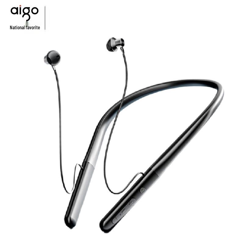 aigo WP01 Neckband Wireless Sports Bluetooth 5.4 Earphones