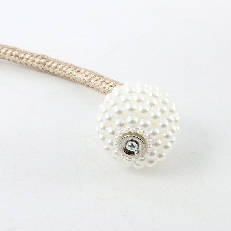 Perłowe Zasłony Magnetyczne z Klamrami Nowoczesne Zasłony Okienne Magnetyczne Klipsy do Podwiązywania Uchwyty Akcesoria Pasek do Zasłon