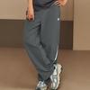 Skechers Lace-Up Loose Straight Leg Woven Sports Casual Pants Men bottoms Smoky-Gray L225M073-013P