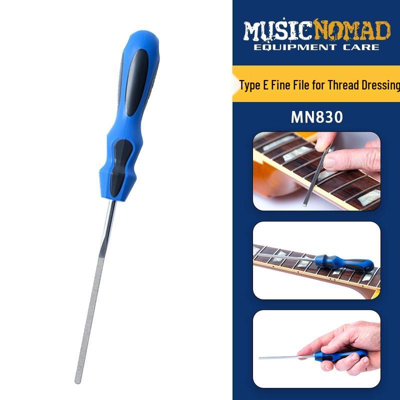 MusicNomad Fret Chamfering & Polishing File for Guitar & Bass Repair