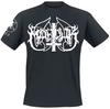 Marduk Legion T-Shirt Black Metal Band Logo & Wolf Print 100% Baumwolle Unisex Tee Gothic Rock Musik Shirt