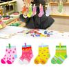 Kleinkind Montessori Material DIY Spielzeug Socken Farben Sortieren Zuordnungsspiele Frühe Bildungs-Lernspielzeuge Vorschul-Lehrmittel