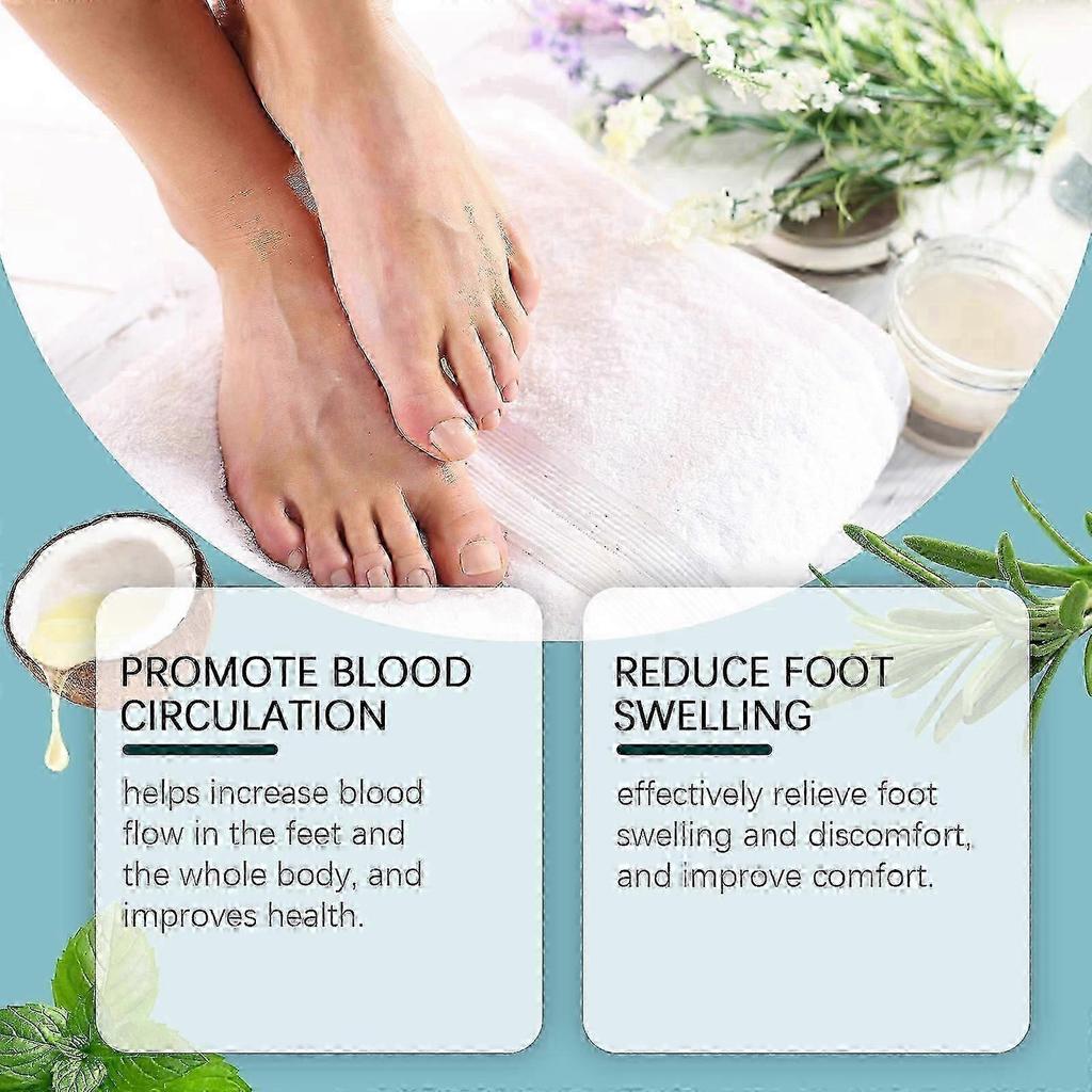 Ximonth Body Foot Care Foot Bath Salt Moisturizes Body Skin Foot Soaking Salt Cleanses and Exfoliates Foot Care