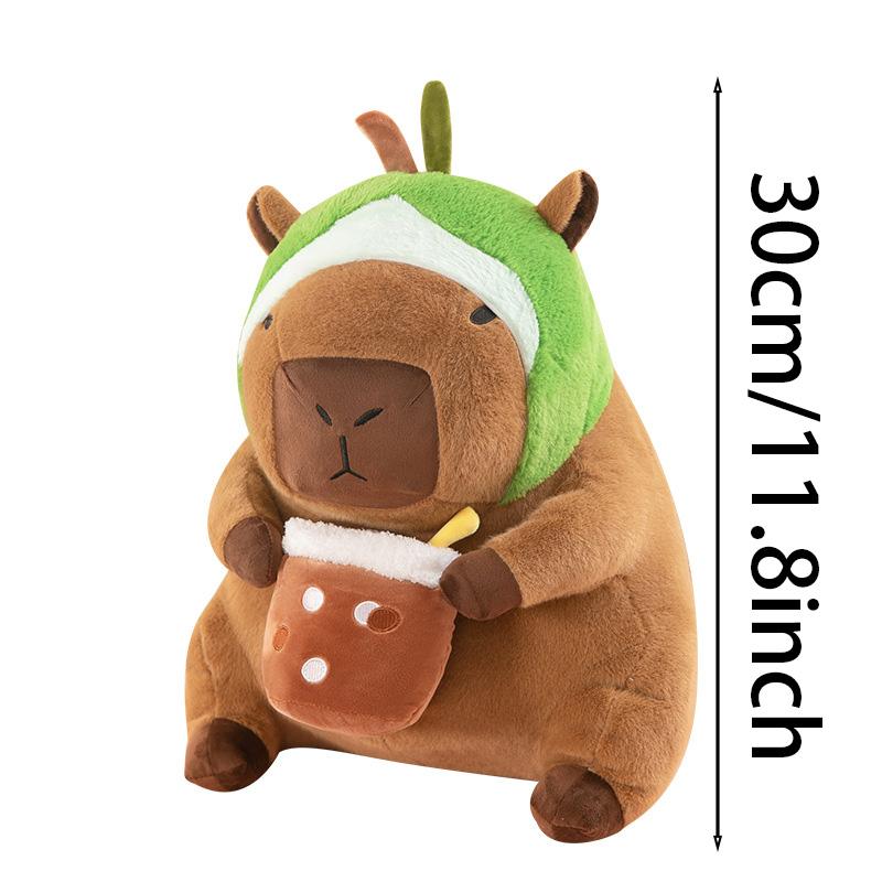 30Cm Capybaras Stuffed Animals Doll Capibara Cosplay Bread Unicorn Dinosaur Plush Toy Room Decoration Sofa Plush Pillows