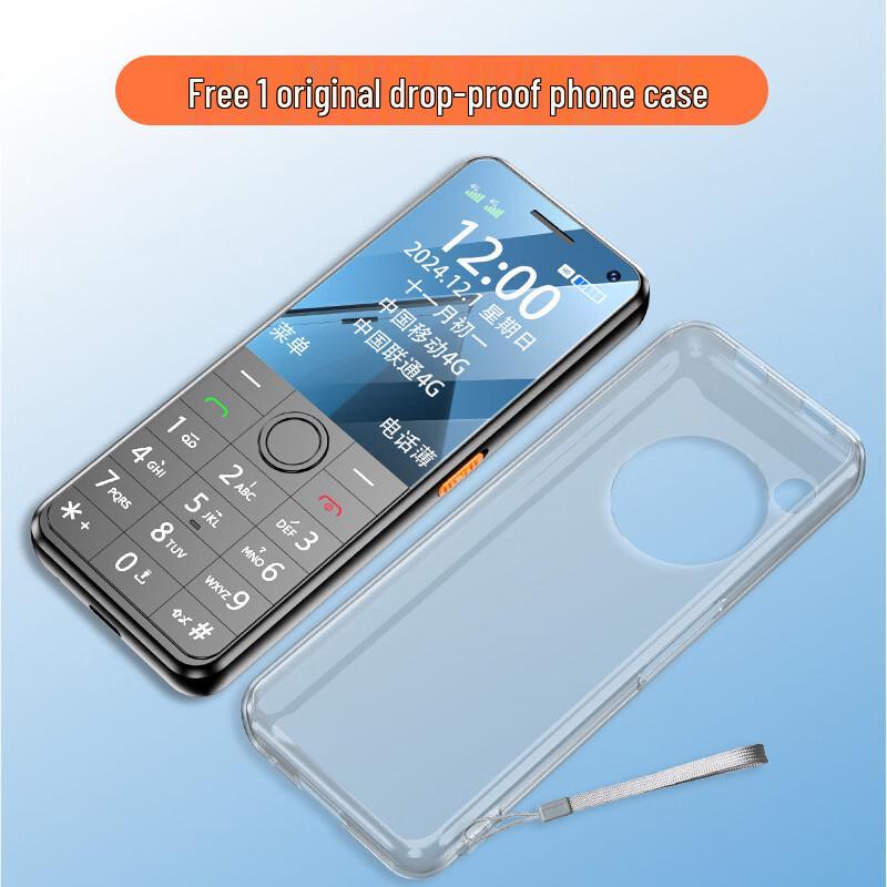 Coovei W9+ 4G tlačítkový telefon pro seniory a studenty (CN verze)