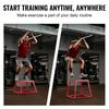 Plyometric Jump Box, 12 Inch Plyo Box, Steel Plyometric Platform and Jumping Agility Box, Anti-Slip Fitness Exercise Step Up Box for Home Gym
