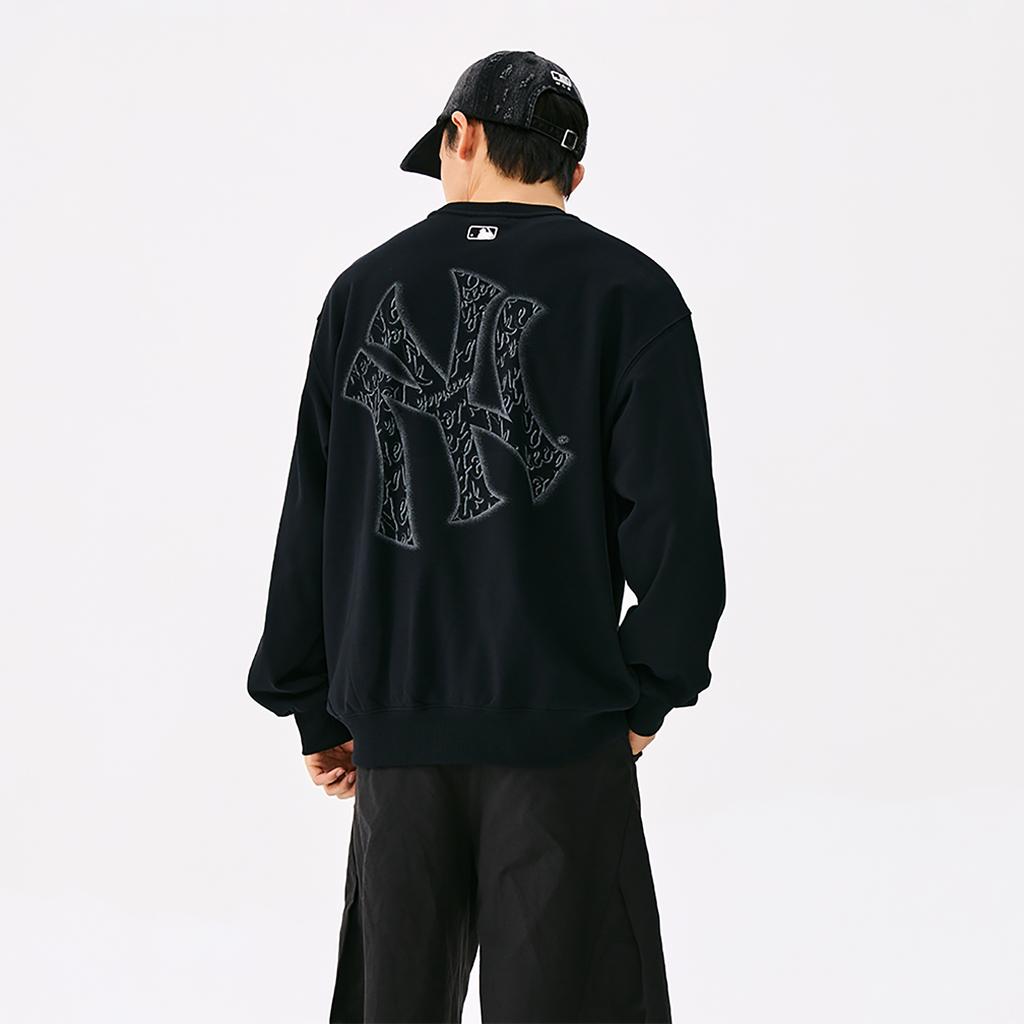 New MLB New York Yankees Basic Collection 25FW Sweatshirt Unisex 3AMTB1154-50BKS