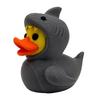 Huaqianguhh 3D-gedruckte Hai-Enten-Figur, Niedliche Gelbe Und Coole Kopfbedeckungs-Ornamente, Mini-Schreibtisch-Spielbare Dekoration für Zuhause und Büro