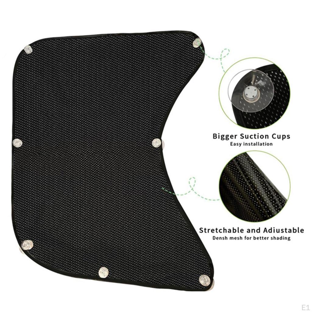 Truck Side Window Shade Semi Sun Cover Accessories Professional Lightweight Versatile