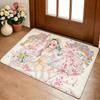 S-Super Sonico  Classic Floor Mat Cozy Flannel Soft Thick Non-Slip Mat for Living Room Bedroom Kitchen Decor Rugs