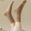 High Quality Brand New  Organic Cotton Thin Mid Calf Socks (Women 5-10)