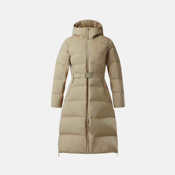 Kolon SportS Women S Kuchi Belted Long Down Tvjdw25622bei