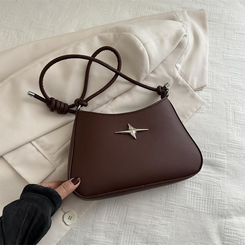 Popular Casual Shoulder Bag Stylish Small Bag Street Trend Spring 2024 Personalized Square Bag