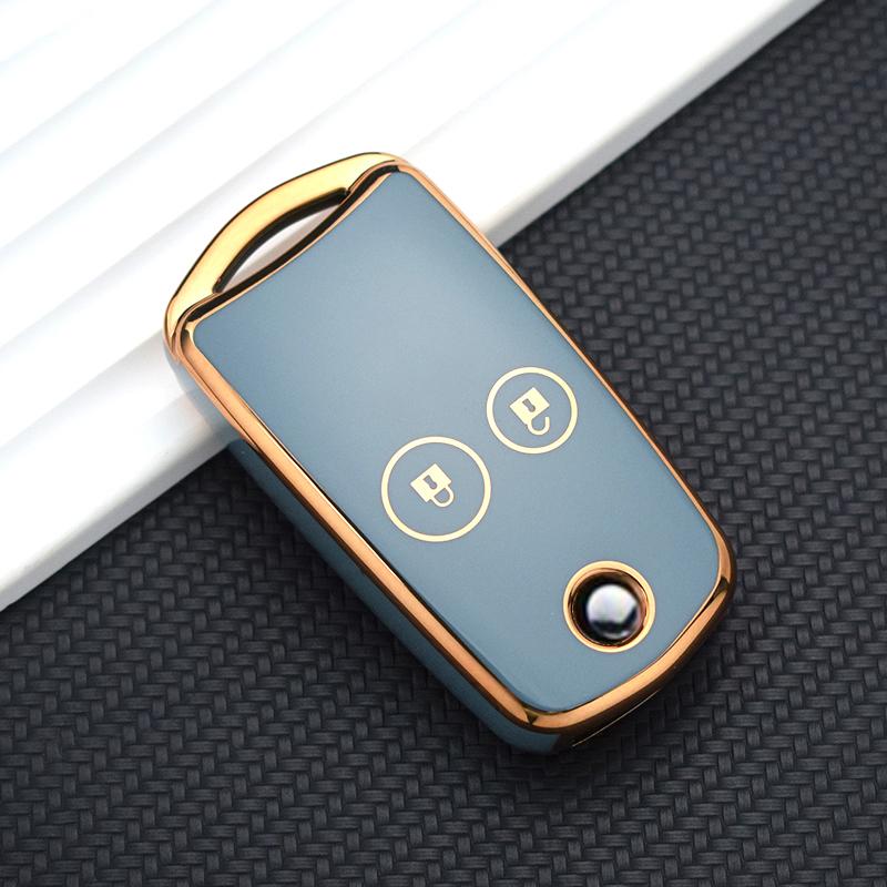 2/3 Buttons TPU Shell Fob For Acura TL TSX ZDX RSX CRZ For Honda Accord CRV HRV Jazz Odyssey Civic Fit Car Flip Key Case Cover